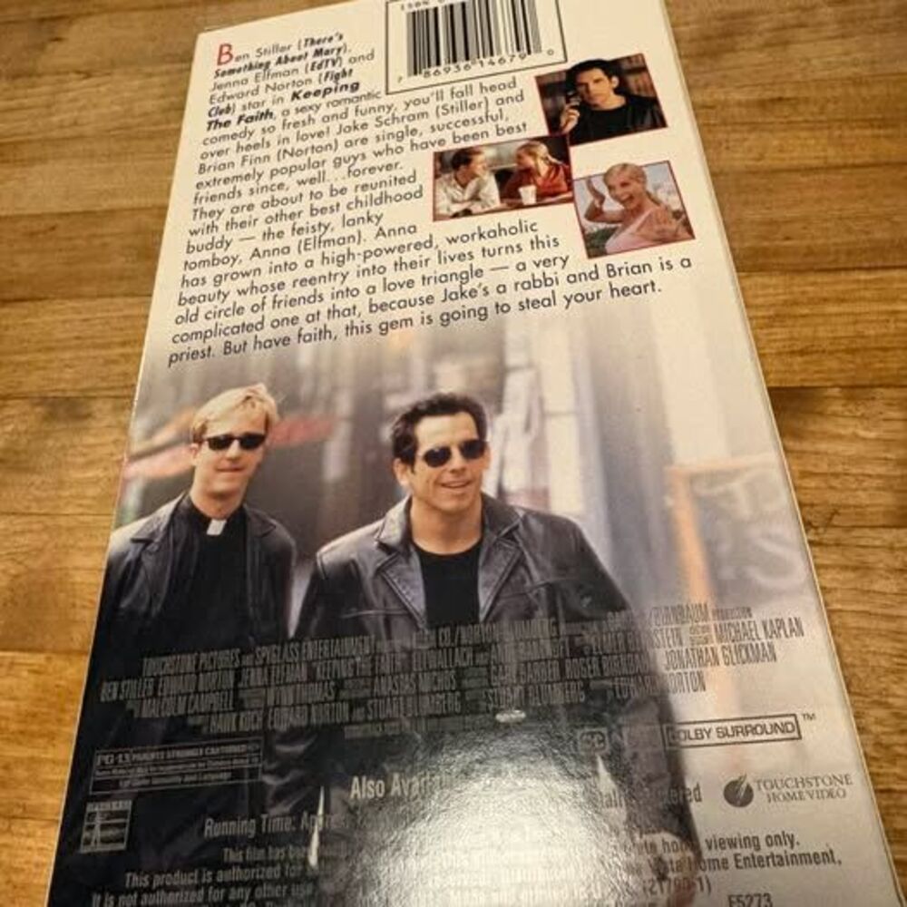 Keeping the Faith VHS - Picture 2 of 2